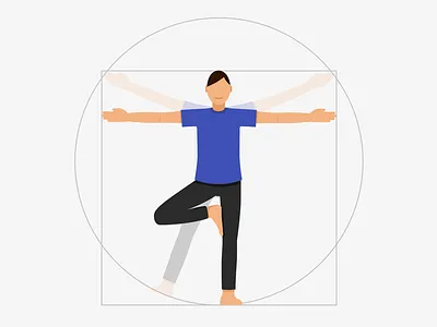 Vitruvian Yoga body geometry yoga