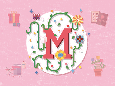 Happy Mother's Day! butterfly chocolates flowers gift mother mothers day parents present sweets