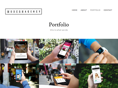 Modern Agency - Total WordPress Theme Demo business clean corporate modern portfolio templates theme themes website wordpress