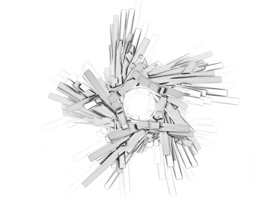 Abstract: Twisted Circle abstract aftereffects animation circle experiment geometry motion trapcode trapcodetao twisted