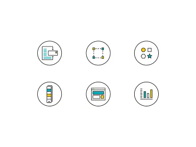 Design Capabilities branding capabilities design graphic design icon illustration infographic line arts print vector web