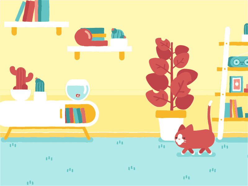 Evolve 360 animation cat first person hands kulig mobile planet remote space ufo vr