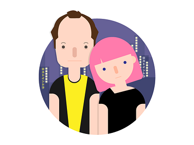 Lost In Translation film illustration lost in translation movies sofia coppola vector