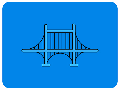 Bridge bridge icon
