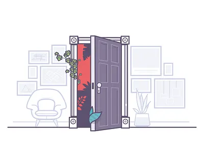 Default to Open illustration