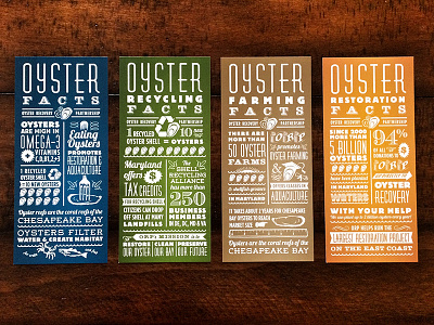 Oysters hand lettering