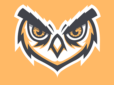 Owl Logo / Illustration adobe illustration illustrator logo owl shard