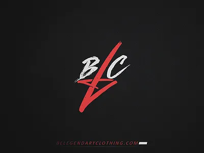 Be Legendary Clothing | BLC b be legendary blc branding c clothing l logo mark type