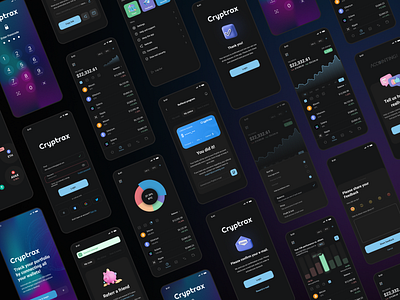 WEb3 Crypto App app app design crypto design ios mobile mobile app product design ui ux web3