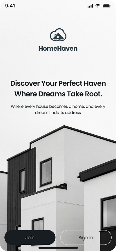 HomeHaven- a seamless house-hunting experience on the go 📱 branding design figma graphic design ui uiux