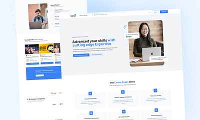 Edma - Education & Online Course Selling Web template course selling education udemy ui web app web design website