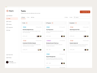 Task Management Kanban Dashboard dashboard kanban kanbanboard product productdesign saas saasdesign task taskmanagement ui ux uxdesign