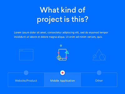 What kind of project is this? design icon design icons ui user experience user interface ux