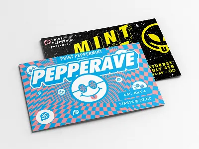 4x6 Flyer Product Image 4x6 colorful design flyer postcard rave