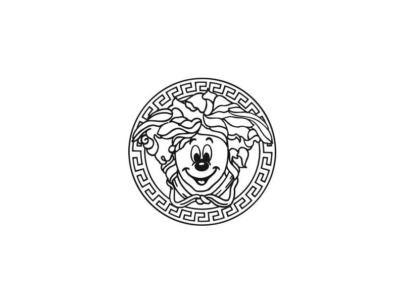 WHATSUP color cute disney fashion illustration kikillo mickey mouse peng streetwear versace