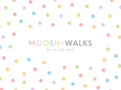 Moosh Walks branding logo socks