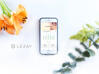 Lezay Mobile Application beauty mobile app ui ux