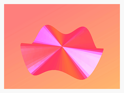Experiment #2 Sine Waves Disc code gradient math sine tech threejs waves