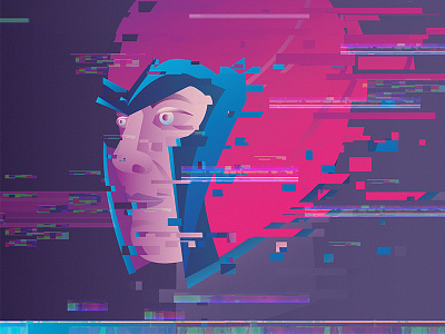 MAGNETO design glitch illustration magneto motion design xmen