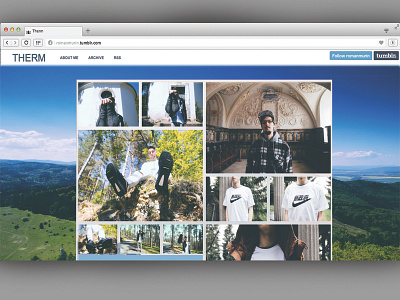 Tumblr theme design graphic tumblr website www