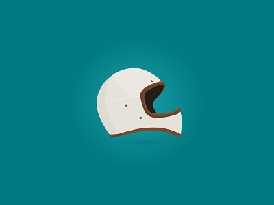 Helmet blue helmet white