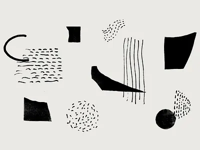 pattern in progress black graphic line paper pattern repeat shape sketch
