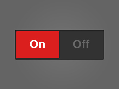 On - Off ui