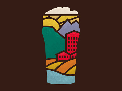 Brewery adobe art brewery design graphic design nature photoshop