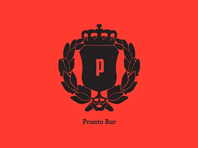 Pronto Bar bar crown heart pronto royal shield