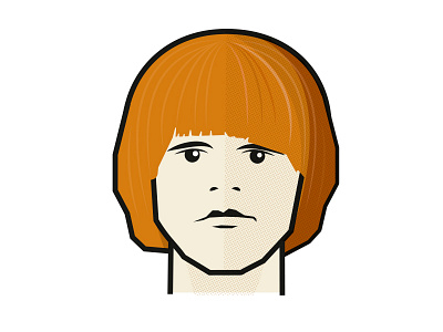 Brian Jones (Rolling Stones) brianjones illustration stones