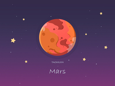 Mars space，planet，universe，