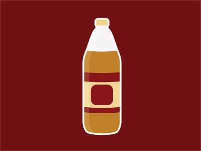 24 Deep 40 40 oz beer magnet old english
