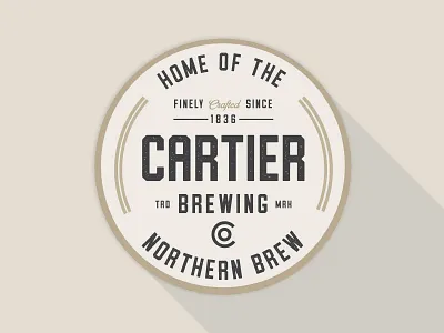 Oatmeal Stout - A New Typeface badge beer label label logo retro logo stamp texture typography vintage