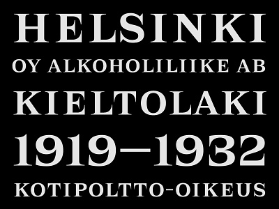 Prohibition alcohol booze font old style prohibition type type design typography