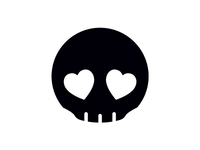 Dark Heart Eyes black and white daily design dark eyes heart instagram love skull