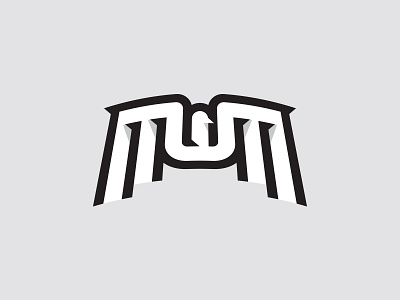 Midwest Mile Aviation aviation bird brand eagle fly identity logo mark midwest wings