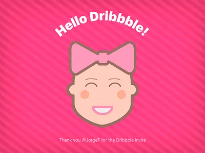 Hello Dribbble! debut first invite shot