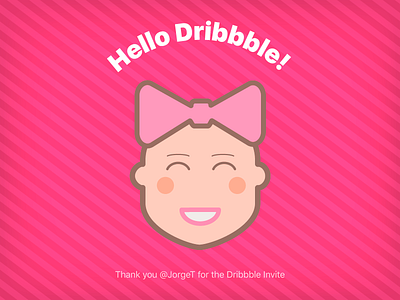 Hello Dribbble! debut first invite shot