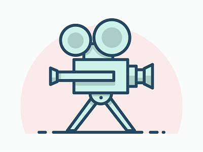 Video Camera camera drawing icon illustration line video video camera