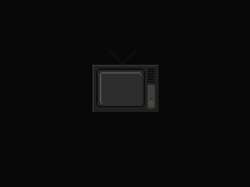 Horror animation horror monochrome movie oldschool pixel art ring tv