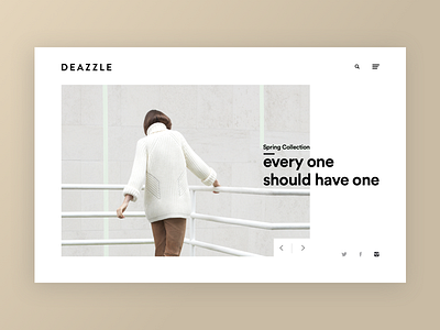 Deazzle Shoe Fashion Website clean clean website fashion fashion industry indonesia landing page medan minimalist minimalist website shoes website white