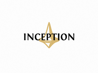 Inception brand elegant gold gyroscope logo logotype premium simple spinner spinning top totem