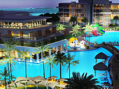 Resort 3d renderings
