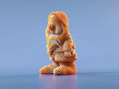 Gnome 3d c4d cinema 4d gnome jelly octane render