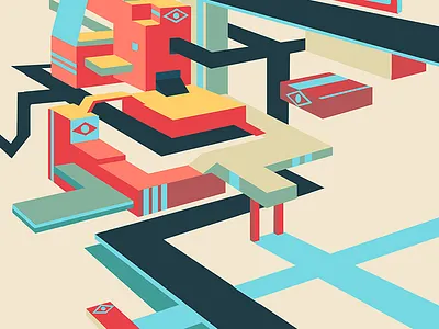 smart_watching city editorial illustration longiy smart