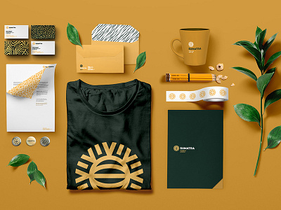 Sumatra Intelligent Environment behance design environmental leaf logo pattern sumatra sun susntainabilly