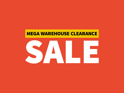 Clearance Sale Logo brand clearance event logo offer sale