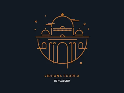 Bengaluru bengaluru buildings icon design minimalism monuments political place vidhana soudha