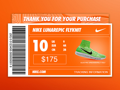 Daily UI 017 dailyui email receipt