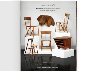 Wharton Esherick Ad ads art design esherick estate fine art sculpture wood